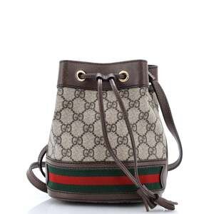 Gucci Ophidia Bucket Bag Gg Coated #242226G11B